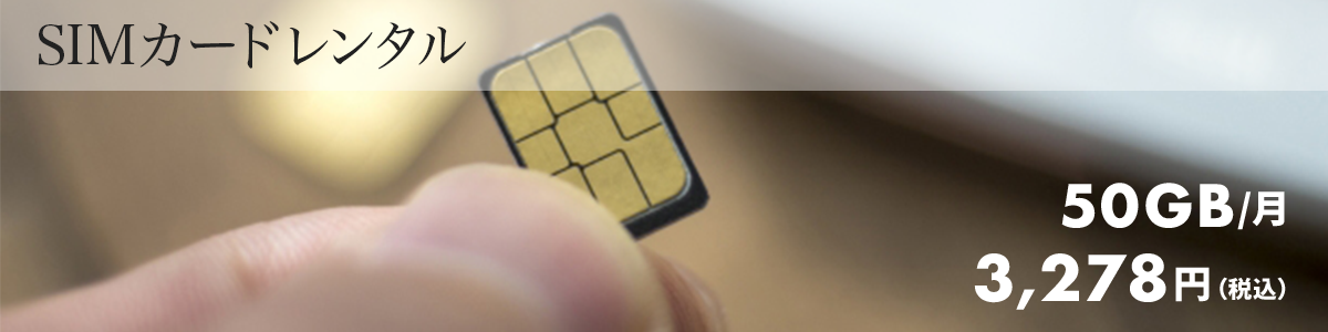 simカードレンタル